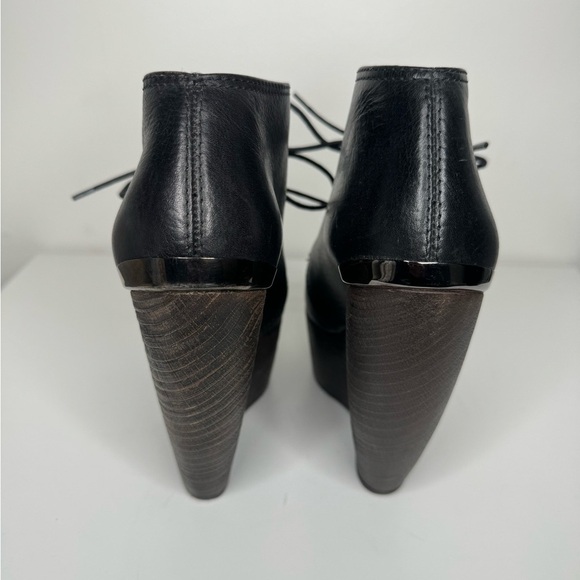 Lanvin Black Platform Booties - Size 39 - Picture 6 of 11